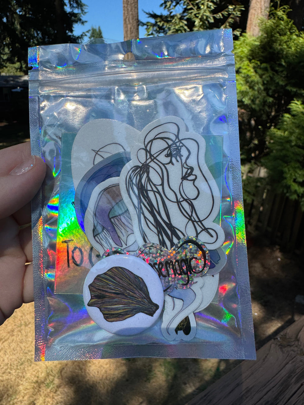 Limited edition art sticker pack!