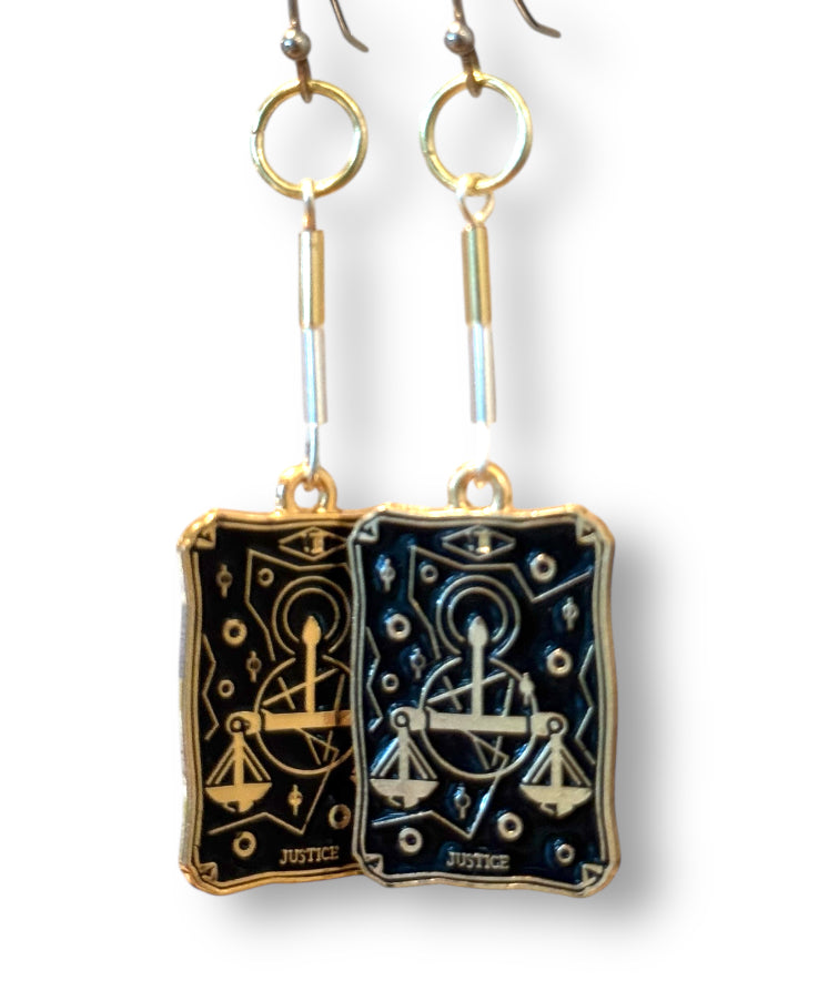 Equality and justice earrings