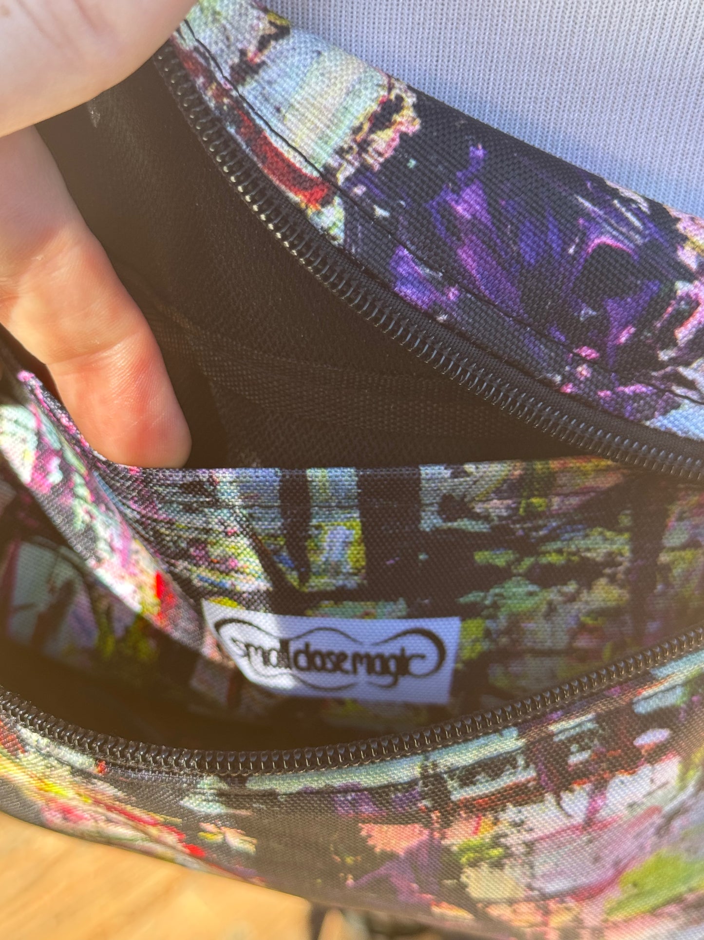 Colorful abstract fanny pack