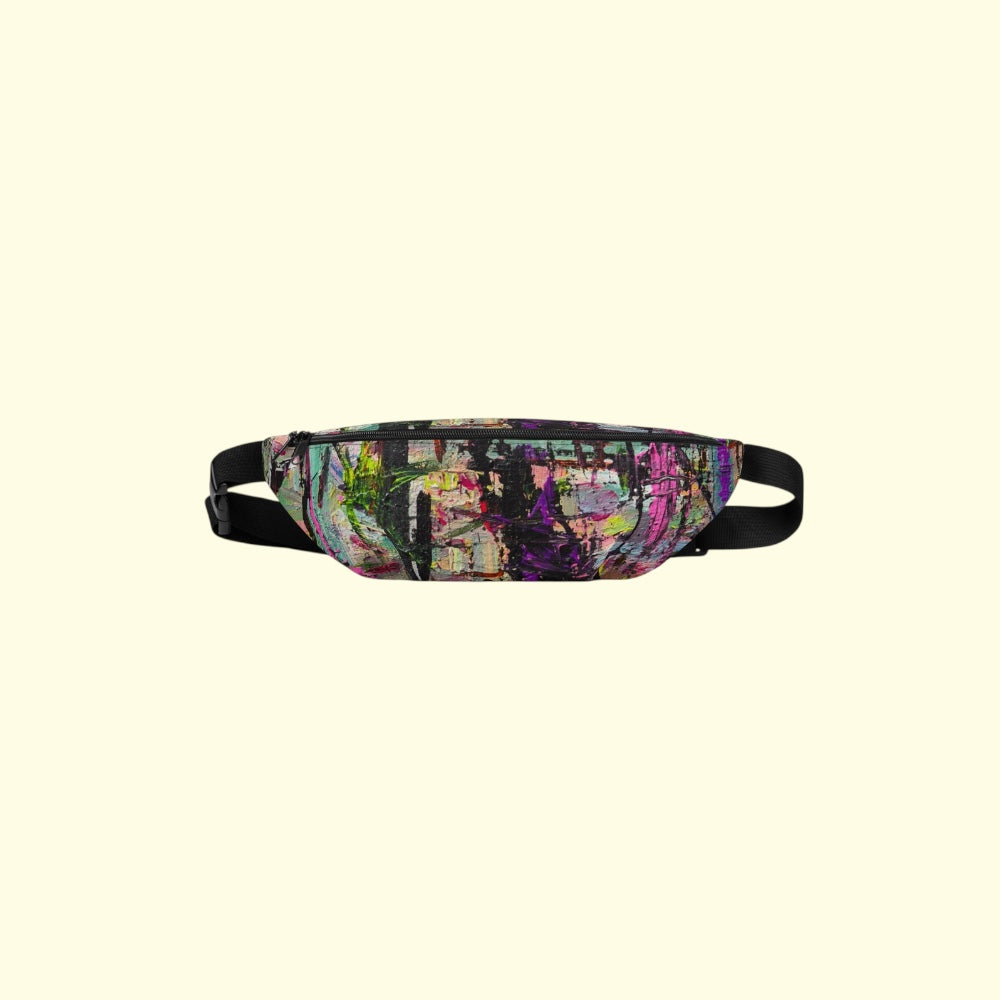 Colorful abstract fanny pack